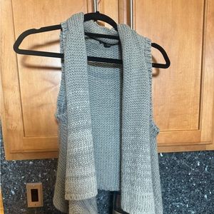 Theory Grey Wool Cashmere Vest Size medium M